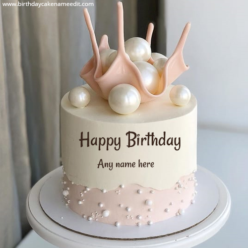 Best Birthday wishes with Birthday Cake and Name greetings