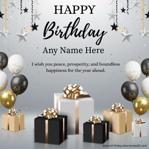 Create Happy Birthday Card With Name Online Free and Easy
