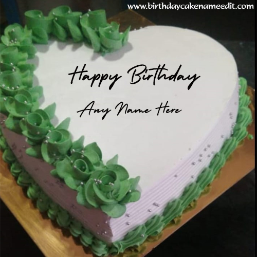 Create Happy Birthday wishes cake with Name Edit