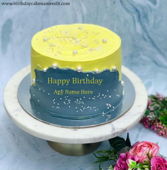 Create Online Happy Birthday wishes Cake with name pic