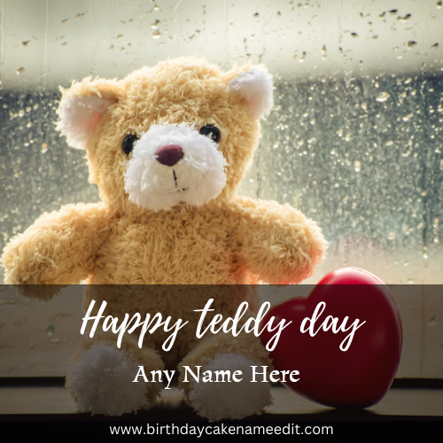 Create Trending Happy Teddy Day Card With Name