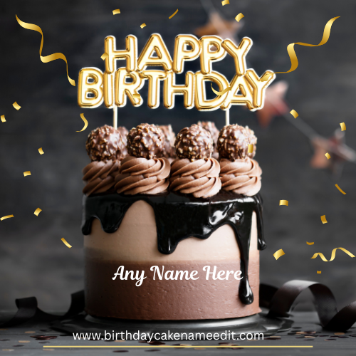 Happy Birthday Cake with Name Free Download Online Editor