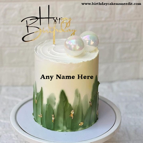 Special Wishes Happy Birthday Cake with Name Edit